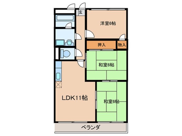 サンフレッチェ１５の物件間取画像